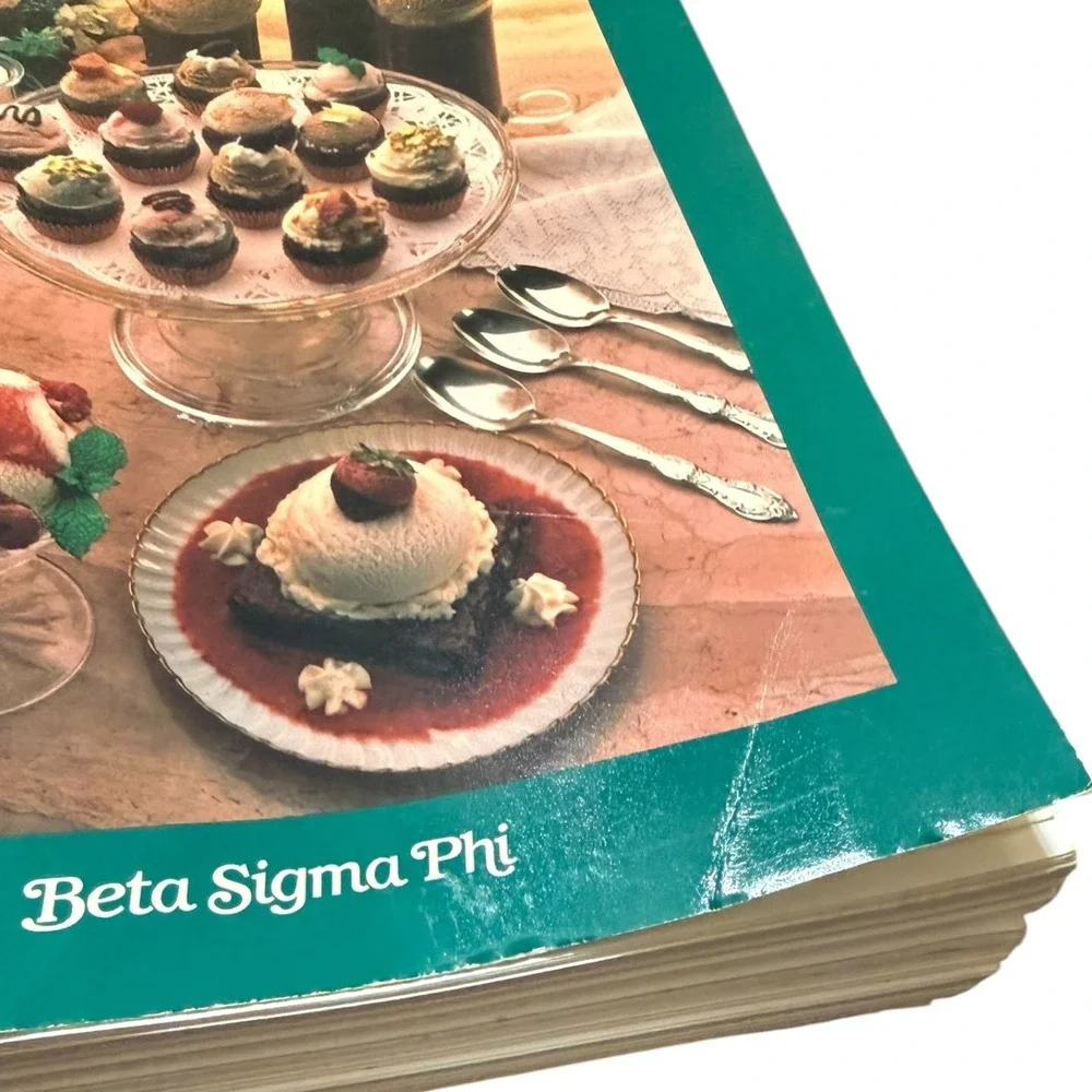 Vintage 1990 1996 Beta Sigma Phi Cookbook Lot Celebrations Let's Party
